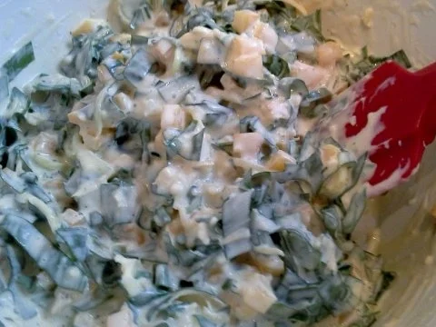 Bärlauch-Schinken-Quiche - Rezept - Bild Nr. 3