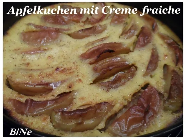 BiNe` S APFELKUCHEN MIT CREME FRAICHE - Rezept - Bild Nr. 2