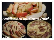 Rezept: BiNe` S APFELKUCHEN MIT CREME FRAICHE BiNe` S APFELKUCHEN MIT CREME FRAICHE - Rezept