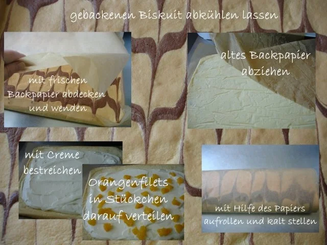 Biskuitrolle - Rezept - Bild Nr. 10