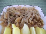Kümmelkraut an Salzkartoffeln - Rezept