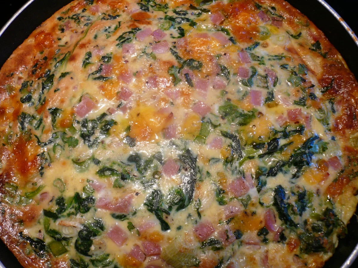 Spinat- Schinken Omelett - Rezept - Bild Nr. 22