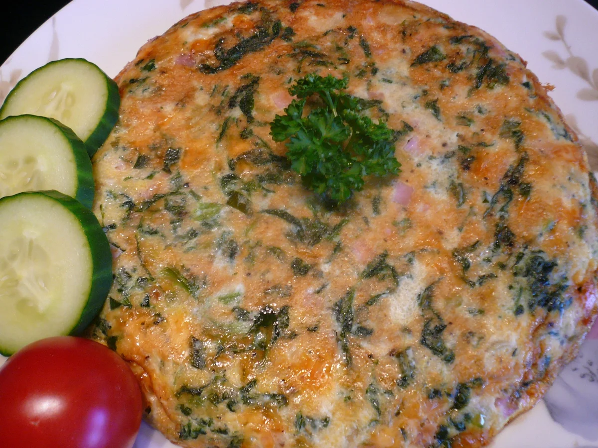 Spinat- Schinken Omelett - Rezept - Bild Nr. 22