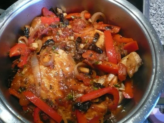 Mediteraner Hühnertopf - Rezept - Bild Nr. 4