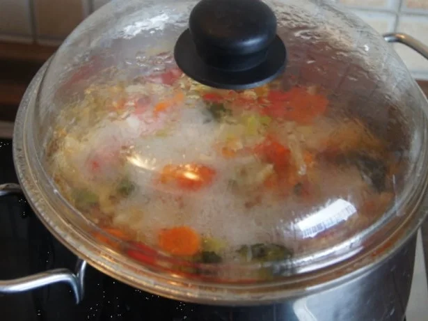 Rezept: Hähnchenbrustfiletsuppe mit Gemüse Bild Nr. 8 Hähnchenbrustfiletsuppe mit Gemüse - Rezept - Bild Nr. 8