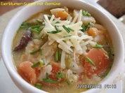 Rezept: Eierblumen-Suppe mit Gemรผse Eierblumen-Suppe mit Gemรผse - Rezept