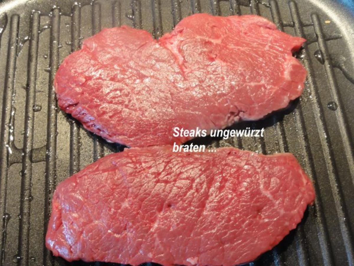 Fleisch:   STEAK`s  aus der Rinderhüfte - Rezept - Bild Nr. 6