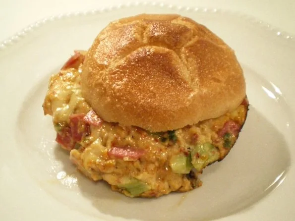 Rezept: Chinesischer Rührei-Burger Chinesischer Rührei-Burger - Rezept