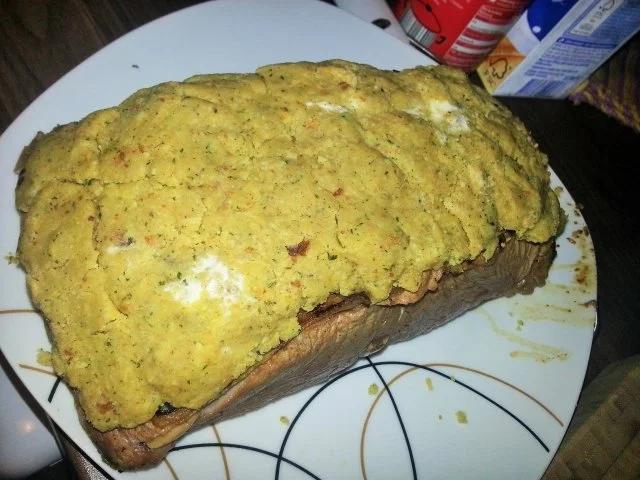 Roastbeef unter Senfkruste mit Portweinzwiebeln - Rezept - Bild Nr. 5