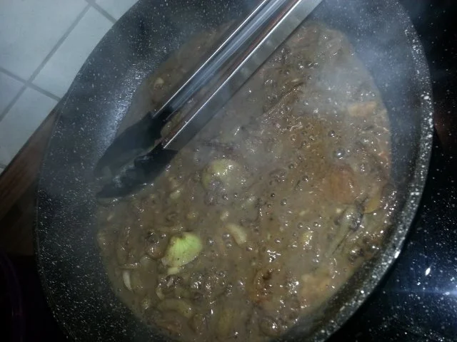 Roastbeef unter Senfkruste mit Portweinzwiebeln - Rezept - Bild Nr. 9