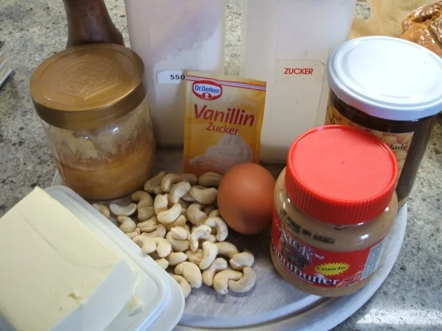 Plätzchen: Orangen-Cashew-Stangen - Rezept - Bild Nr. 2