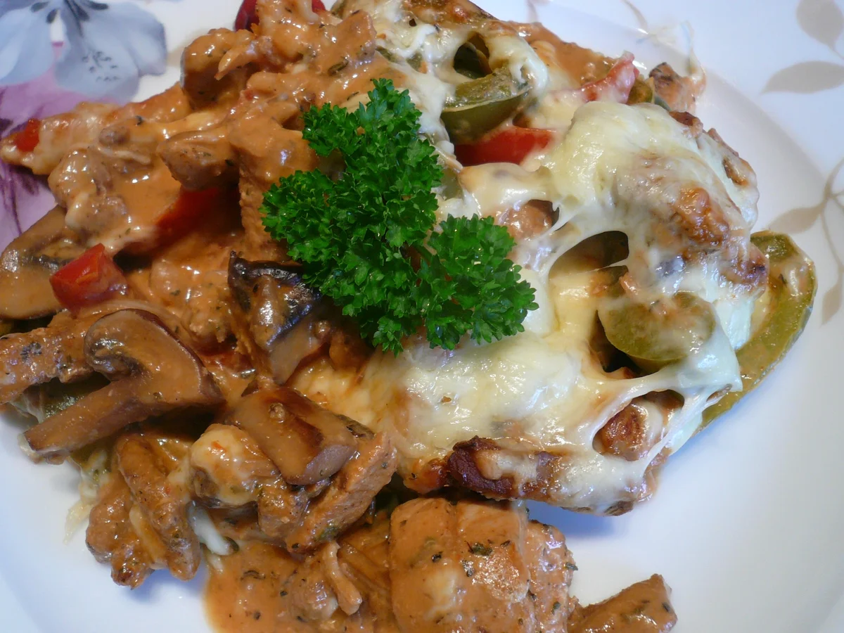 Gyros mit Paprika " gratiniert " - Rezept - Bild Nr. 55