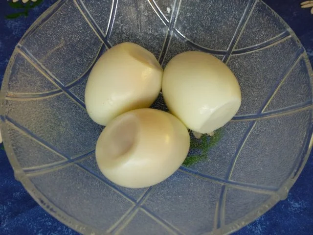 Rezept: Kopfsalat mit Ei und Brot Bild Nr. 3 Kopfsalat mit Ei und Brot - Rezept - Bild Nr. 3