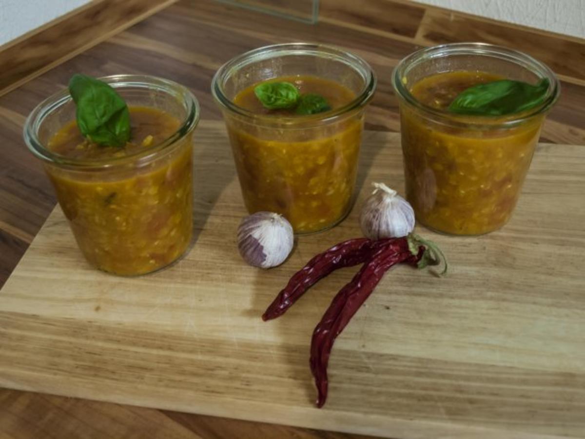 Suppen: Tomaten-Linsen-Suppe "INDIA" - Rezept