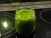 Bärlauch Pesto mit Wallnüsse - Rezept