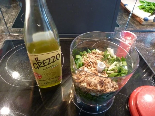 Bärlauch Pesto mit Wallnüsse - Rezept - Bild Nr. 5