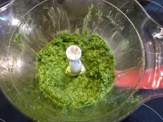 Bärlauch Pesto mit Wallnüsse - Rezept - Bild Nr. 6