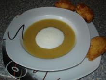 Kartoffelsuppe mit Brandteig-Nocken - Rezept