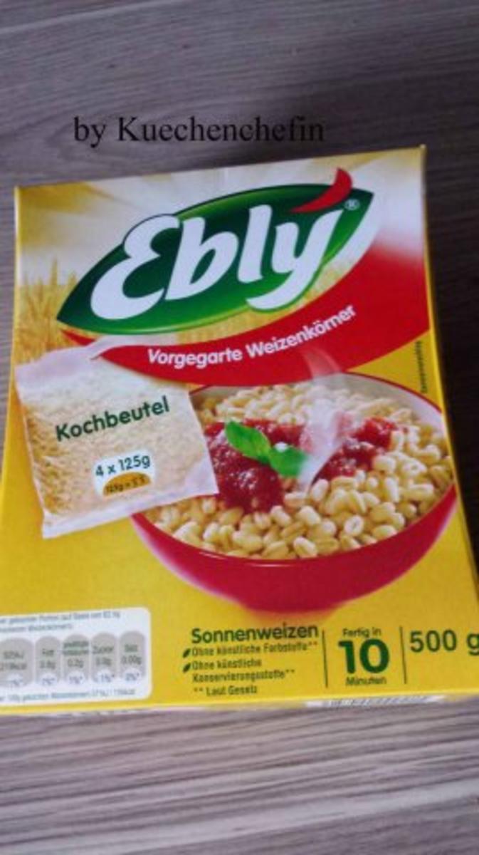 Bilder für Gemüse Hähnchenbrust Pfanne mit Ebly - Rezept