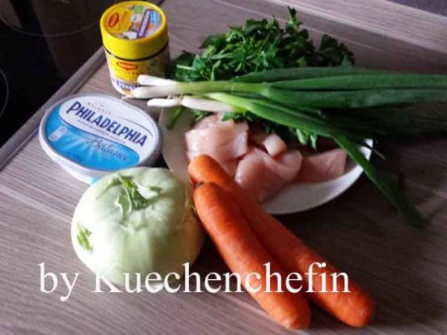 Gemüse Hähnchenbrust Pfanne mit Ebly Rezept kochbar.de