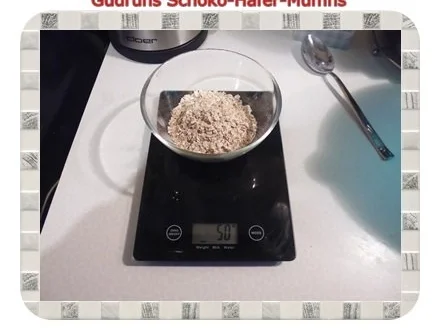 Rezept: Muffins: Schoko-Hafer-Muffins Bild Nr. 4 Muffins: Schoko-Hafer-Muffins - Rezept - Bild Nr. 4