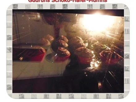 Rezept: Muffins: Schoko-Hafer-Muffins Bild Nr. 15 Muffins: Schoko-Hafer-Muffins - Rezept - Bild Nr. 15