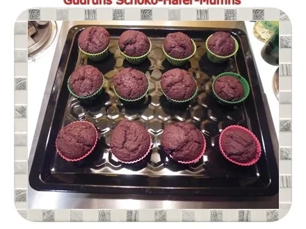 Rezept: Muffins: Schoko-Hafer-Muffins Bild Nr. 16 Muffins: Schoko-Hafer-Muffins - Rezept - Bild Nr. 16