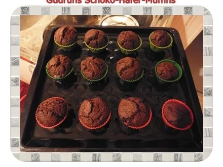 Rezept: Muffins: Schoko-Hafer-Muffins Bild Nr. 17 Muffins: Schoko-Hafer-Muffins - Rezept - Bild Nr. 17