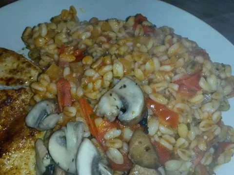 Tomaten-Ebly an Minutenschnitzeln & Champignons - Rezept - Bild Nr. 3