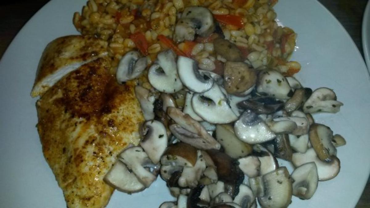 Tomaten-Ebly an Minutenschnitzeln & Champignons - Rezept - Bild Nr. 4