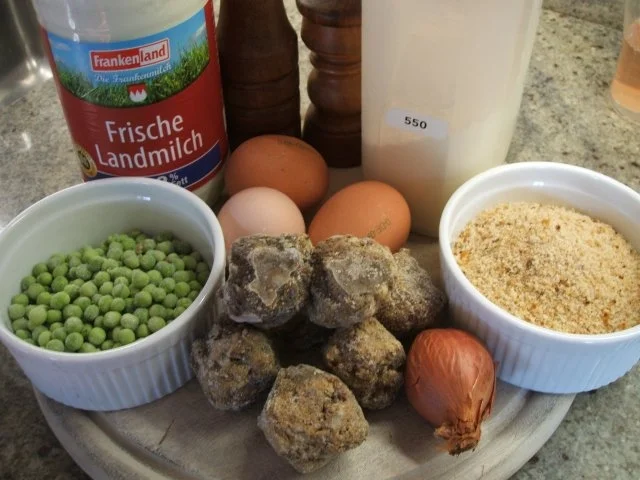 Pfannkuchen: Panierte Pfannkuchen mit pikanter Füllung - Rezept - Bild Nr. 3