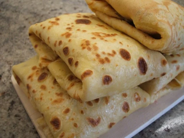 Pfannkuchen: Panierte Pfannkuchen mit pikanter Füllung - Rezept - Bild Nr. 9