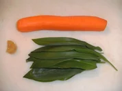 Beilage: Möhrengemüse mit Bärlauch und Ingwer - Rezept