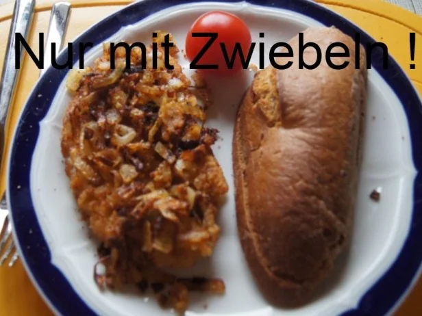 Schnitzel auf Brot mit Beilagen à la Papa - Rezept - Bild Nr. 6