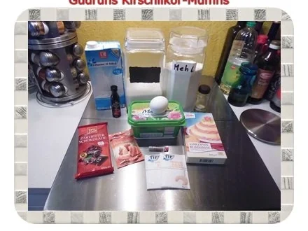 Muffins: Kirschlikörküchlein - Rezept - Bild Nr. 4