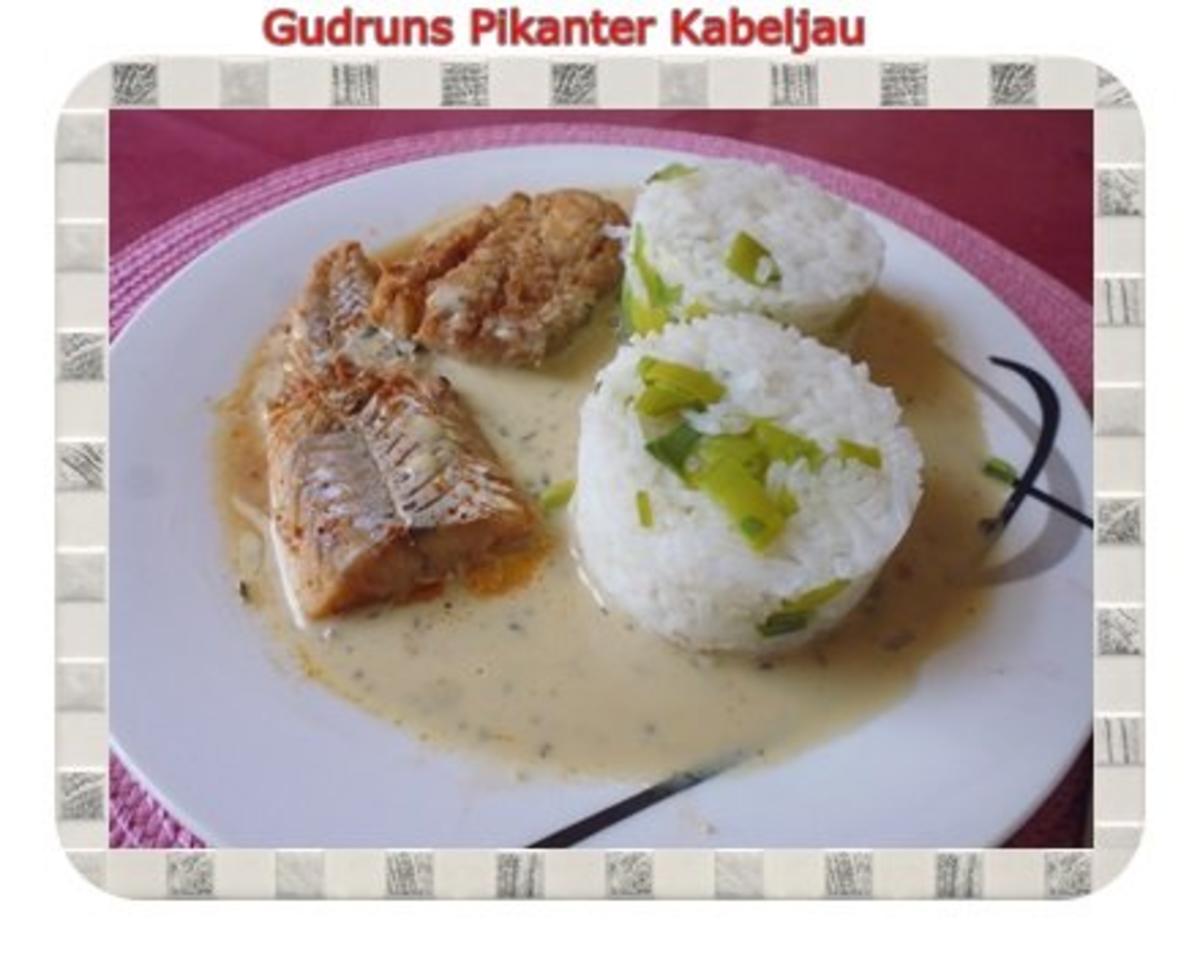 Fisch: Pikanter Kabeljau mit Thymian-Limette-Sahne - Rezept - kochbar.de