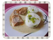 Fisch: Pikanter Kabeljau mit Thymian-Limette-Sahne - Rezept