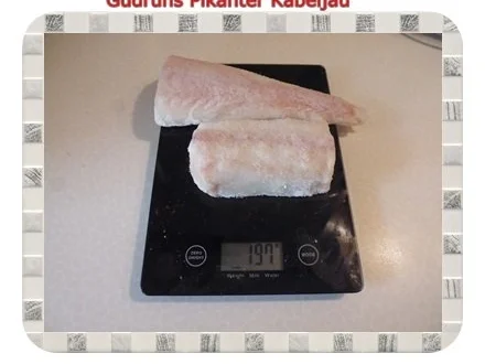 Rezept: Fisch: Pikanter Kabeljau mit Thymian-Limette-Sahne Bild Nr. 2 Fisch: Pikanter Kabeljau mit Thymian-Limette-Sahne - Rezept - Bild Nr. 2