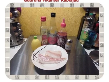 Rezept: Fisch: Pikanter Kabeljau mit Thymian-Limette-Sahne Bild Nr. 3 Fisch: Pikanter Kabeljau mit Thymian-Limette-Sahne - Rezept - Bild Nr. 3