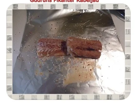 Rezept: Fisch: Pikanter Kabeljau mit Thymian-Limette-Sahne Bild Nr. 9 Fisch: Pikanter Kabeljau mit Thymian-Limette-Sahne - Rezept - Bild Nr. 9