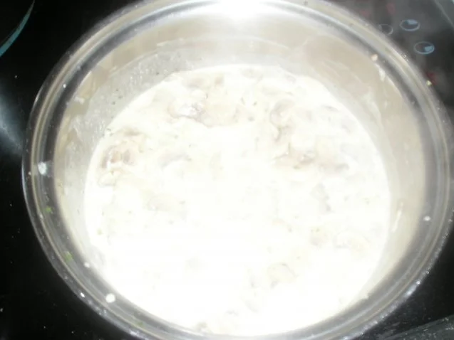 Champignonsauce mit böhmische Knedl - Rezept - Bild Nr. 2