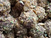 Schoko - Cornflakes - Pistazien - Cookies du maroc - Rezept