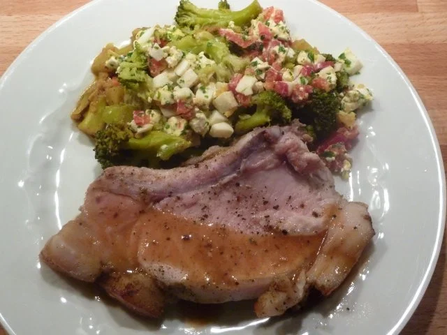 Schweinskotelett Stück ganz  " Niedergaren " - Rezept