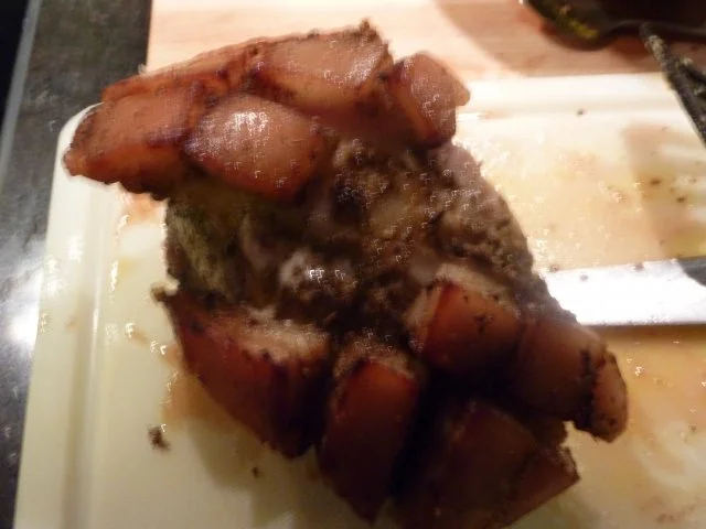 Schweinskotelett Stück ganz  " Niedergaren " - Rezept - Bild Nr. 5