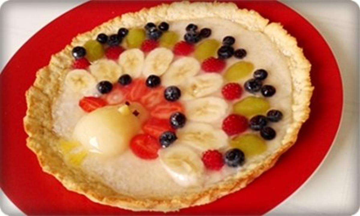 Tarte-Tonkabohnen mit „Pfau“ geschmückt - Rezept - Bild Nr. 25