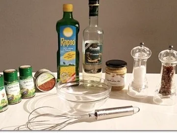 Gebratenes Lachsfilet  mit Quinoa-Salat und Topinambur Chips - Rezept - Bild Nr. 11