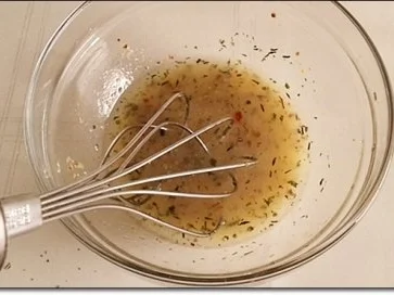 Gebratenes Lachsfilet  mit Quinoa-Salat und Topinambur Chips - Rezept - Bild Nr. 14