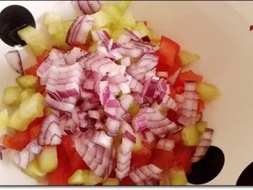 Gebratenes Lachsfilet  mit Quinoa-Salat und Topinambur Chips - Rezept - Bild Nr. 17