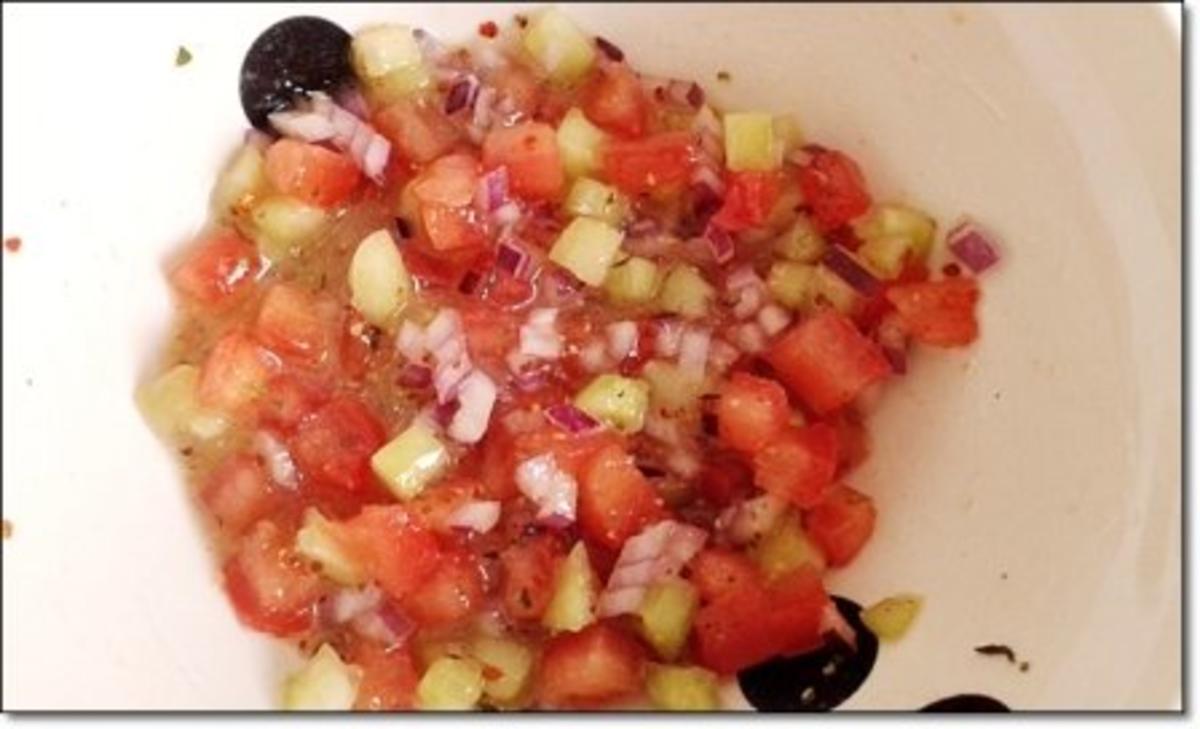 Gebratenes Lachsfilet  mit Quinoa-Salat und Topinambur Chips - Rezept - Bild Nr. 19