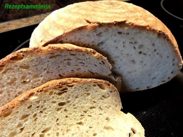 Brot:   WEIZEN - MISCHBROT  (750gr.) - Rezept